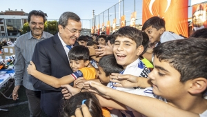 Batur’dan amatör spora büyük destek: Önce saha, sonra malzeme ve katılım payı 