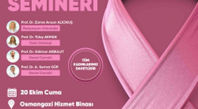 Bayraklı’da “Meme Kanseri Farkındalık” semineri