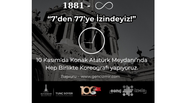 7’den 77’ye İzindeyiz