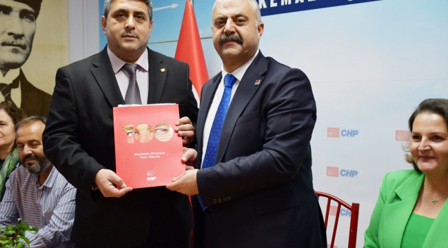 Balyeli, aday adaylık başvurusunu yaptı ‘Huzurlu Bir Kemalpaşa’yı inşa edeceğiz’