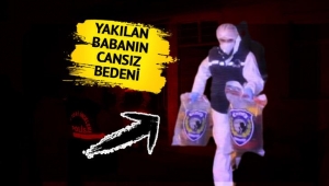 Babasını öldürüp sobada yaktı: Cesede ait parçalar evden poşetle çıkarıdı