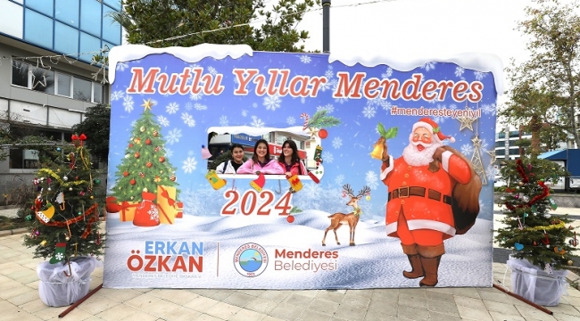 Menderes’te Dev Yeni Yıl Çerçevesi