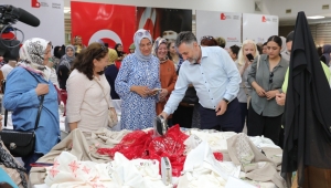 Başkan Sandal, “Güçlü kadın, güçlü Bayraklı”