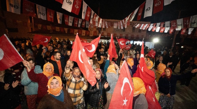 Başkan Kırgöz, 1200 araçlı konvoyla Deliktaş’ta seçim startını verdi.