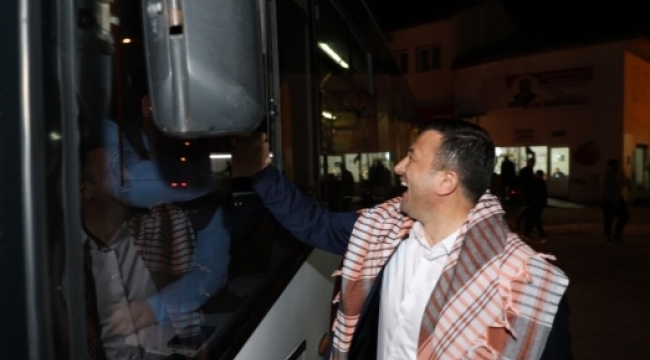 Hamza Dağ'dan Belediye Şöförüne