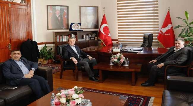 Sadık Doğruer'den Başkan Koştu'ya ziyaret