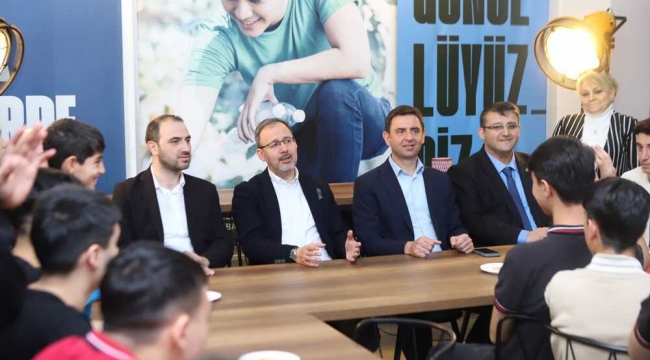 aziemir Belediye Başkan Adayı Doğan: ‘’Hep birlikte, Gaziemir'i gençlerin ve sporun merkezi haline getireceğiz’’