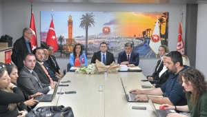 Başkan Tugay’dan Demokrat Partili rakibine nezaket ziyareti 