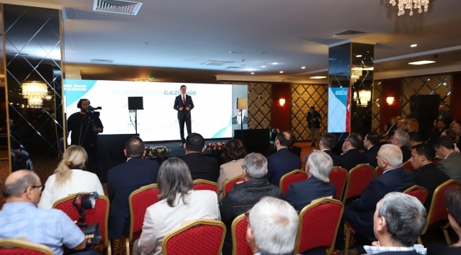 Doğan’dan proje sunumu Sekiz ana başlık altında projelerini sundu