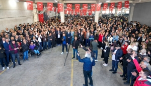 Menemen’de Miting gibi açılış