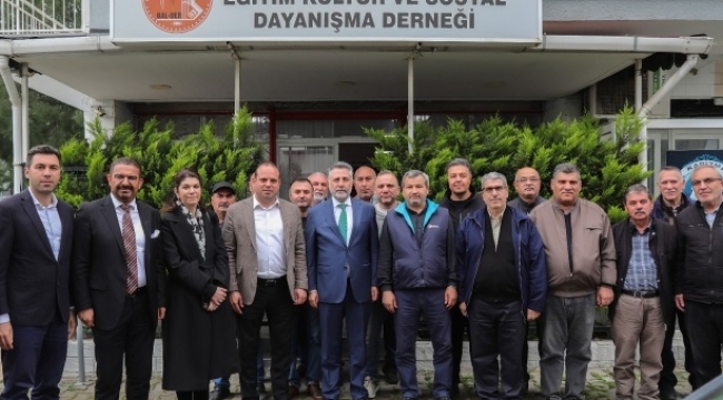 STK'lardan Başkan Sandal'a : Bayraklı'da iz bıraktınız