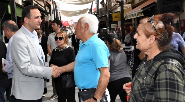 Bornova’da rekor ziyaret: 40 günde 45 mahalle