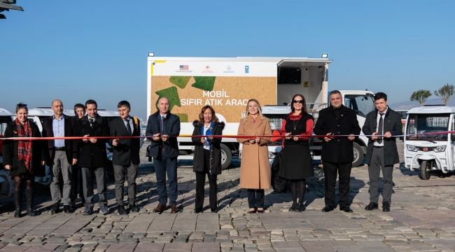 Konak’tan Sıfır Atık atağı: Atık yönetimine UNDP’den 11 araçlık destek