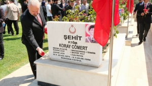 15 Temmuz şehitleri Menemen’de törenle anıldı