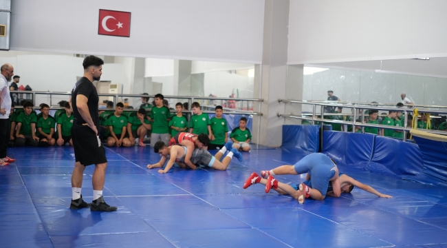 Çocuklar sporla dolu dolu bir yaz geçiriyor