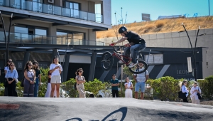 Üniversiteli gençler Pump Track Parkı’na tam not verdi