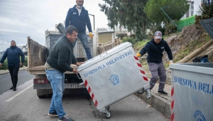 Bornova’ya 1000 yeni çöp konteyneri