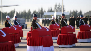 20 şehidimize veda... Memleketlerine uğurlandılar
