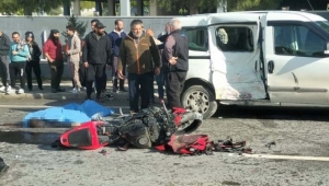 Çeşme'de feci kaza: 1 ölü 1 ağır yaralı