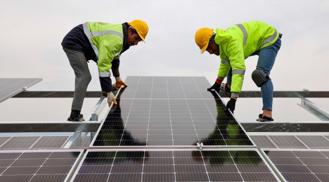 Güneş ve sudan 40 milyon liralık tasarruf