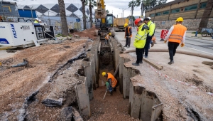 Alsancak’ta dev altyapı çalışması