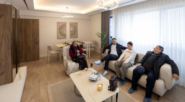 Örnekköy’deki kentsel dönüşümde anahtar teslim zamanı