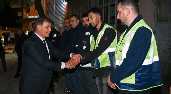 Eşki ve Tugay’dan gece baklavalı destek