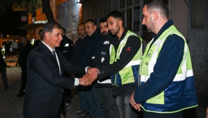 Eşki ve Tugay’dan gece baklavalı destek