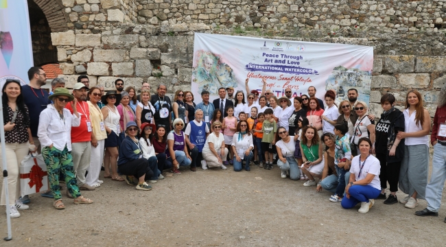 Seferihisar’da 2. Uluslararası Suluboya Festivali sona erdi