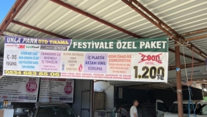 Urla da oto yıkama