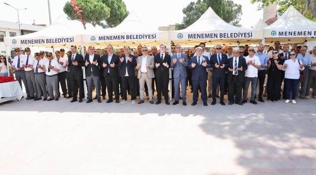 Menemenliler Şehit Kemal Bey'i unutmadı