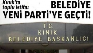 Kınık Belediyesi'nde toplu istifa: Başkan Bodur meclis üyeleriyle YENİ Parti’ye katıldı