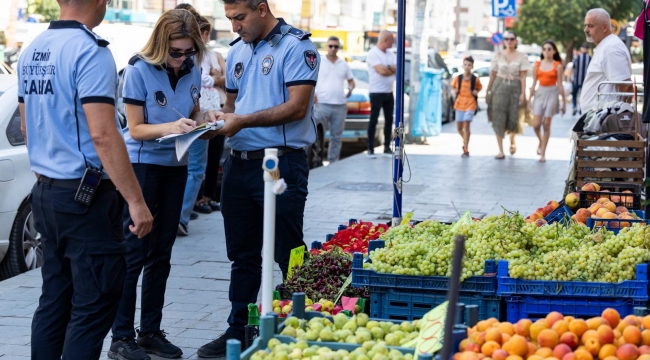 Ana arterlerde kaldırım işgaline geçit yok