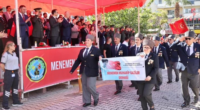 Kurtuluş coşkusu Menemen'i sardı