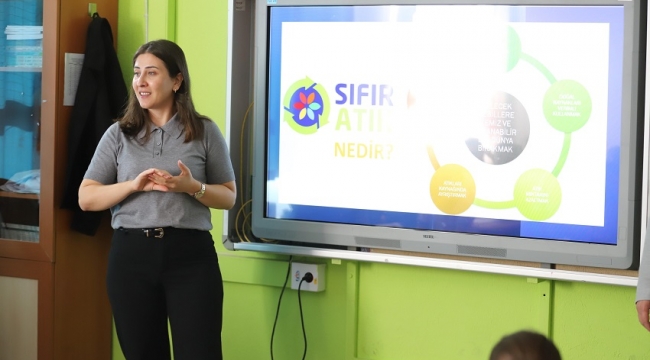 Menderes’te Çocuklara Sıfır Atık Eğitimi