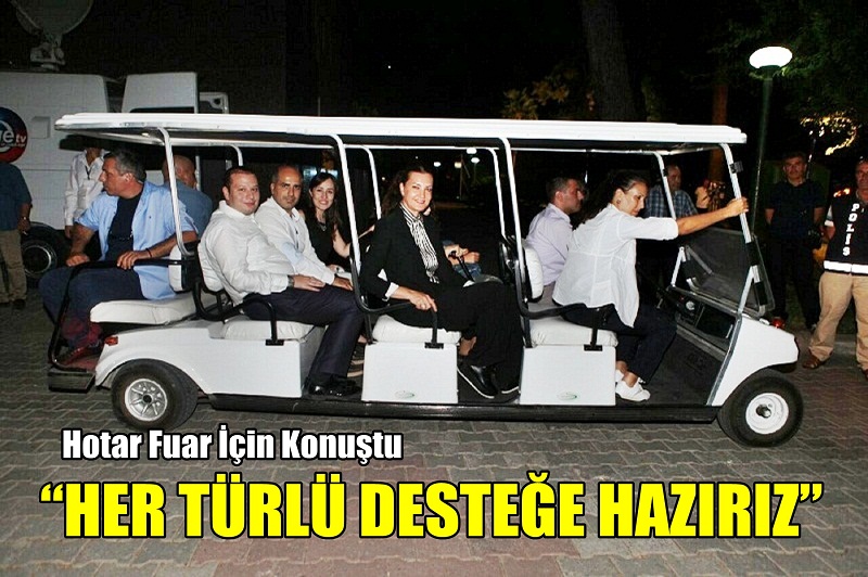 AK PARTİ GENEL BAŞKAN YARDIMCISI HOTAR’DAN FUAR MESAJI