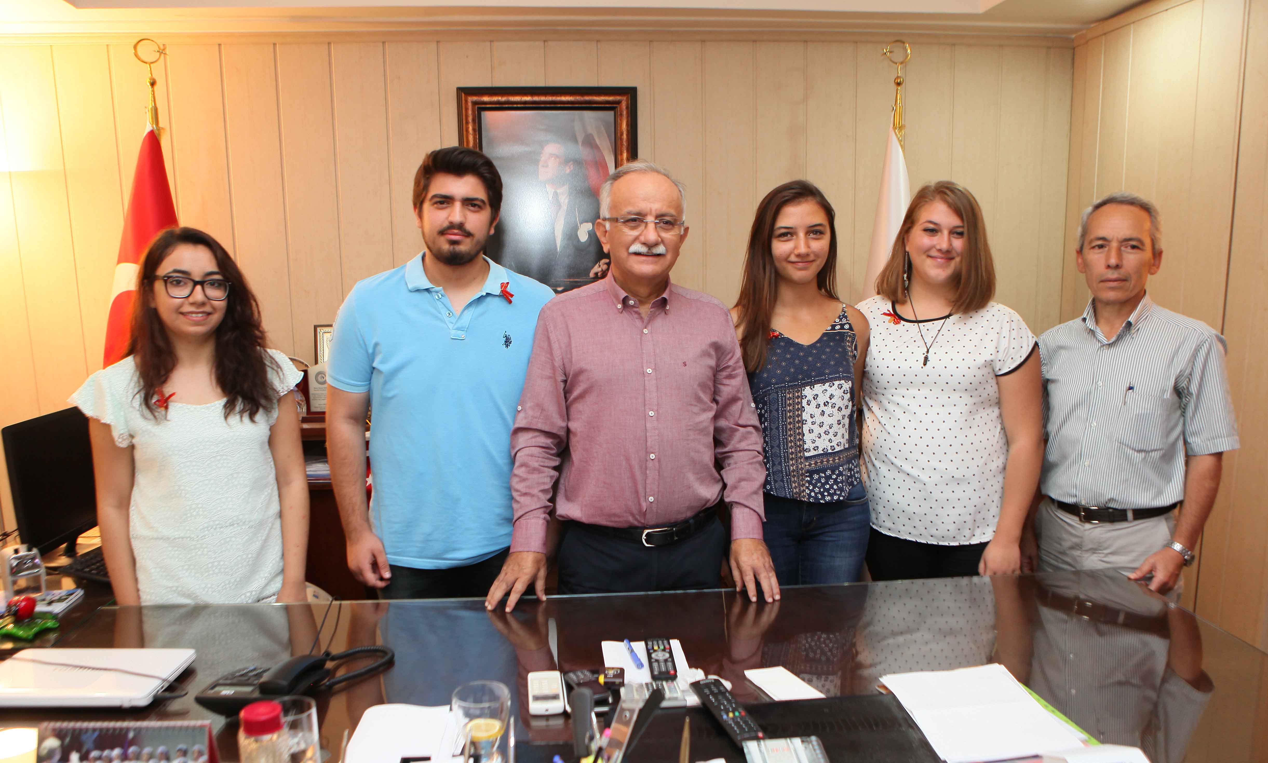 Başkan Karabağ’a “teşekkür” ziyareti