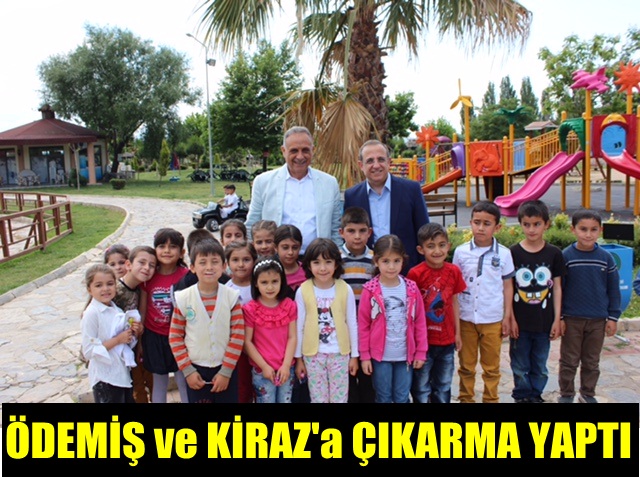 ÖDEMİŞ, KİRAZ VE BEYDAĞ’A ÇIKARMA YAPTI