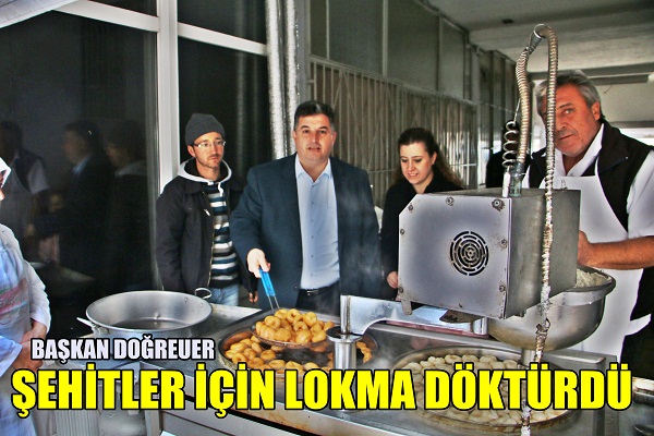 KINIK BELEDİYESİ ŞEHİTLER İÇİN LOKMA DÖTÜRDÜ