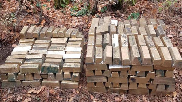 20 ton altın 'alçı' çıktı