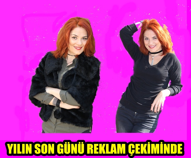 YILIN SON GÜNÜ REKLAM ÇEKİMİNDE