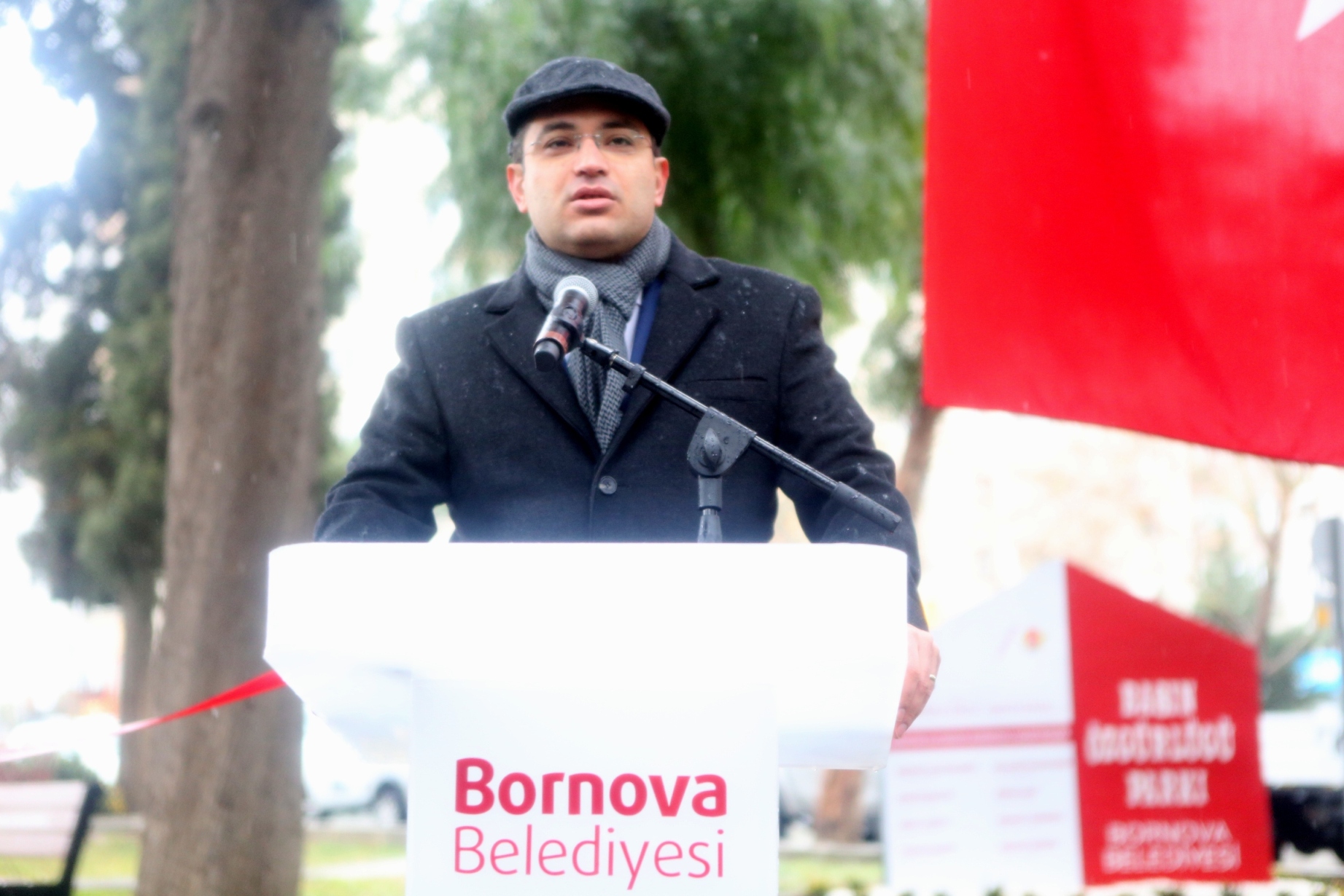 rnBornova’da ‘Basın Özgürlüğü Parkı’ açıldı