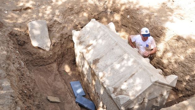 'Ölüler Şehri'ndeki lahitten bilim dünyası için önemli nitelikte gaz çıktı
