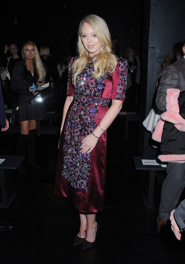 Tiffany Trump’a New York Moda Haftası’nda büyük şok!