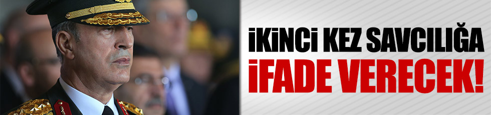 Akar, ikinci kez ifadece verecek!