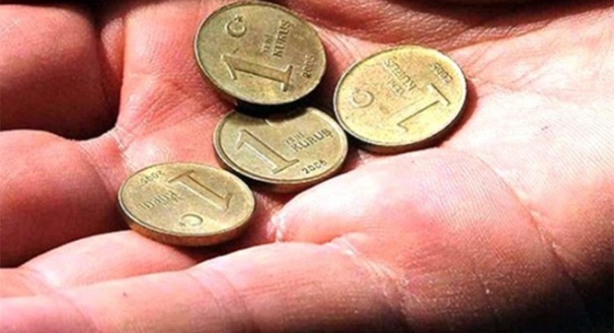 208 milyon adet 1 kuruş kimin elinde?