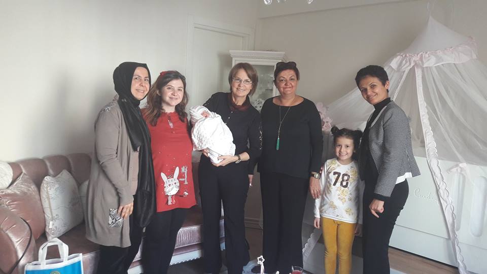 Hoşgeldin Bebek” Ziyaretleri Devam Ediyor