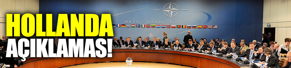 NATO'dan Türkiye ve Hollanda açıklaması!