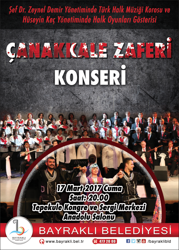Bayraklı'da Çanakkale Zaferi konseri