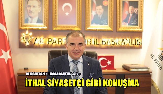 İTHAL SİYASETÇİ GİBİ KONUŞMA